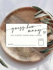 20 lá bài trò chơi cho tiệc độc thân cô dâu, trò chơi tối giản cho tiệc cưới, hoạt động vui nhộn giúp phá vỡ bầu không khí ngại ngùng. - Nhiều màu - Xem 7