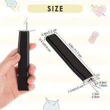 1 Dụng Cụ Tự Làm Trang Sức - Dụng Cụ Thắt Dây Xâu Hạt Cho Vòng Tay & Làm Đồ Thủ Công Bằng Sợi Lụa, Nhựa - A - Xem 2