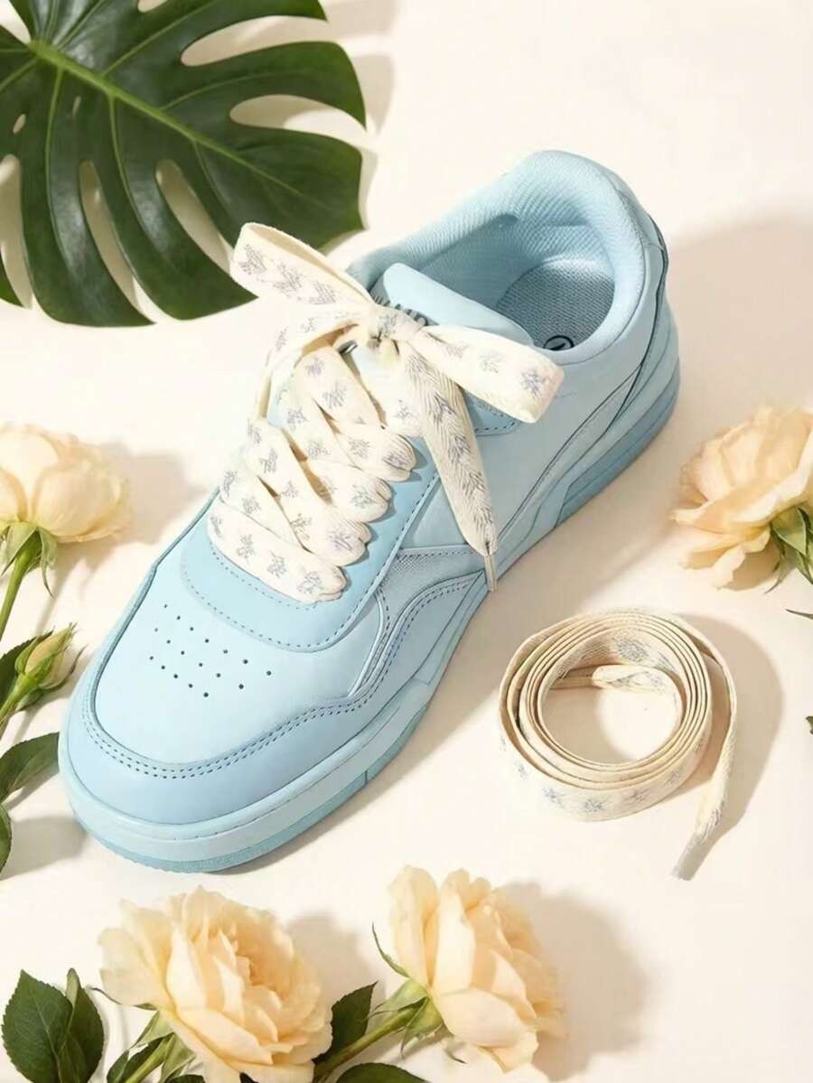 1 par de cordones planos de 120 cm con patrón de estrellas en lámina dorada, adecuados para zapatos planos, zapatillas deportivas alemanas/zapatos casuales, accesorios de cordones para atar/solo se venden los cordones, zapatos no incluidos - Plateado - Ver 1