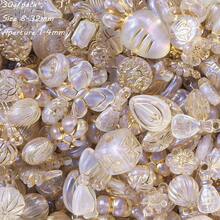 Acrylic Transparent Mixed Beads Handmade DIY Phone Strap Accessories, Bracelet & Pendant Supplies - Multicolor - View 2