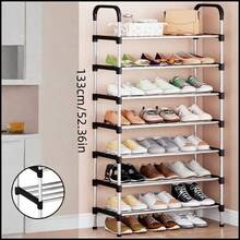 1pc Adjustable Multi-Tier Metal & Plastic Shoe Rack - Freestanding Shoe Organizer Suitable For Entryway, Hallway, Bedroom, Living Room - Easy Assembly, Space-Saving Design, Fits Various Room Types, Christmas, Winter - Multicolor - View 11