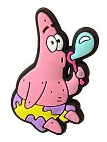 SpongeBob SquarePants 10 pezzi/set decorazione per festa di compleanno, inclusi charm in gomma morbida per scarpe. Caratterizzati da personaggi come Sandy, Patrick e Gary. Adatto per compleanni, regali per vacanze, riempitivi per buste regalo, omaggi per feste, regali, regali per la festa della mamma, regali per la stagione dei matrimoni e regali di Natale (stili assortiti casualmente) - fibbia per scarpe - Visualizzare 7