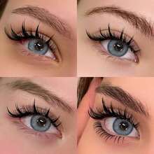 This 3D Little Devil Invisible Comes With A Cat-Shaped Invisible Contact Lens Case, Tweezers For Removal, Portable Outdoor Daily Use Accessories, Holiday Gifts, Special Items For Christmas Role-Playing, Makeup Parties, Christmas-Themed Items, Suitable For Daily Wear, Suitable For Holiday Parties, Cosplay Masquerades, Selected Halloween Gifts, Props To Enhance The Christmas Atmosphere, Birthday And Holiday Gifts. - 藍色 - 查看 2