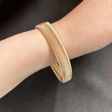 Pulsera de cadena de serpiente apilable en espiral,44323819 - Multicolor - Ver 5