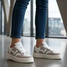 Moretto Campus Unisex Casual Skate Shoes, Super Comfortable, Premium Line, Everyday Wear, Men's And Women's, New Release 2025, Super Lightweight, Perfect For Work, Affordable - VTZ.plat.GRAY - 查看 2