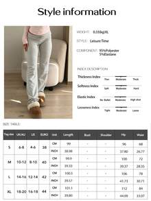 Quần dài ống đứng kiểu Y2K nữ tính, màu hồng trơn, cạp chun có chi tiết nắp gập, thoải mái, năng động, dáng rộng, thích hợp mặc đi làm. Mùa xuân. - Hồng - Xem 11