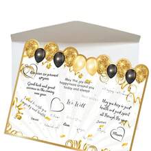 Giant Birthday Card, Happy Retirement Card, Surprise Greeting Card Suitable For Birthday Party, Gathering, Guestbook - Sets - View 6