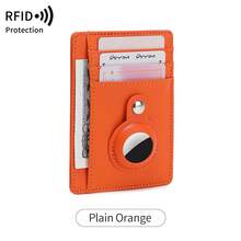 CHARM INFINITE RFID Blocking Anti-Theft Card Holder With Tracker Case Anti-Lost Location Protective Cover Lightweight Portable Coin Purse - Multicolor - View 14