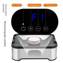 OBOVAY Pengering Makanan Elektrik 5 Tingkat dengan Timer Digital dan Kontrol Suhu, Cocok untuk Membuat Camilan Sehat, Buah-buahan, Sayuran, Daging, Rempah-rempah, dan Makanan Hewan Peliharaan - MultiWarna - View 8