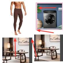 Mens Compression Pants Men Running Tights Leggings Athletic Workout Gym Pants Base Layer Underwear - màu nâu - Xem 1