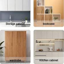 Bản lề tủ 2/4/6 chiếc, bản lề giảm chấn, bản lề phủ toàn bộ tủ kèm ốc vít cho tủ bếp, phòng tắm, phòng ngủ. - Bản lề tủ - 6 cái - Xem 4