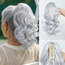 Elegant Claw Clip Ponytail - Short Curly Wavy Style, Synthetic Hair Extension, Fashionable Daily Wear, Easy To Use, Suitable For Various Occasions, Stylish Party Gift, Y2K Fashion - Multicolor - View 24