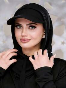 Khăn trùm đầu có mũ, khăn giữ ấm cổ, mũ che kín đầu, mặt nạ chống tia UV đa năng dành cho phụ nữ Hồi giáo, phù hợp cho mọi mùa. - khăn quàng cổ - Xem 10