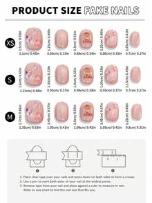 10pcs Handmade,Nail,Press On Nails,Valentine's Day,Gift,Spring And Summer Nails,Round Nails,Spring Nail,Nails Press On,Press On Nails Short,Fake Nails,Short Nails,Press On Nails Acrylic,Handmade Press On Nails,Detachable And Reusable ﻿ - Multicolor - View 10