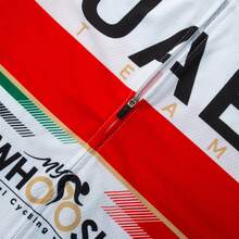 UCI BORA 1 áo đạp xe đường trường mùa hè thoáng khí UAE, kiểu dáng ôm sát. - màu đen - Xem 5