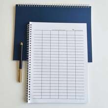 A4 Super Sized Personal And Small Business Financial Expenditure And Income Notebook Suitable For Home Accounting Office Supplies Expenditure Recording And Corporate Fund Payment And Receipt Recording - A4 - View 11