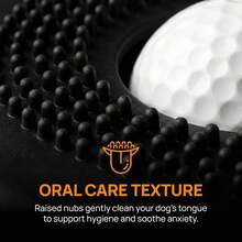 1 quả bóng liếm chống trượt cho chó, bát ăn chậm giảm lo âu có bóng lăn, đồ chơi thảm liếm bằng silicon, phù hợp cho mọi loại chó và mèo, bát liếm chống tràn, đồ chơi liếm tương tác. - đen - Xem 8