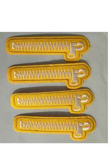 Miếng vá in chuyển nhiệt họa tiết khóa kéo, miếng vá thêu, thích hợp cho việc may vá DIY. - Phiên bản ủi - Xem 14