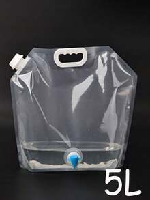 5L/10L 露營水袋 附閥門可折疊水儲存袋 摺疊式緊急水壺 便攜可重複使用 適合男女戶外露營旅行登山徒步野餐烤肉 戶外必備配件 - 彩色 - 查看 16