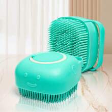 1 chiếc bàn chải tắm cho thú cưng - Bàn chải massage cho mèo - Dụng cụ vệ sinh đa năng khi tắm cho chó - Bàn chải hỗ trợ tắm cho thú cưng - Nhiều màu - Xem 4