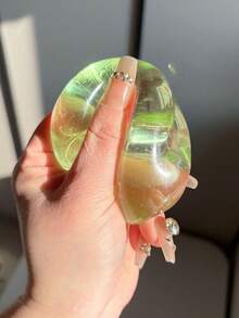 1个减压慢回弹挤压玩具。6.0高透明麦芽糖浆球慢回弹减压玩具，特别柔软可爱，柔软蓬松。 - 粉色 - 查看 4