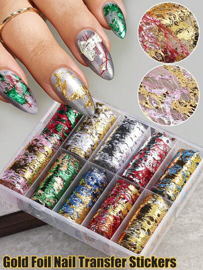 Trang trí móng tay bằng giấy bạc vàng, giấy bạc nhũ lấp lánh hologram, giấy dán móng tay họa tiết kẻ ô sao, phụ kiện làm móng, giấy dán móng tay hiệu ứng gương kim loại họa tiết sao, giấy bạc vàng trang trí thủ công, bề mặt mịn, chất liệu nhẹ, dễ cắt, giấy dán kim loại, giấy nhôm in ấn, tự làm đồ trang trí móng tay tại salon.