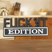 IT Edition Emblem Car Exterior Emblems Badge 3D Side Fender Rear Sticker Decal Cool Badge Decoration Decal For Men And Women Vehicle Exterior Replacement Accessories For SUV Truck Laptop D - D - 查看 6