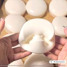 Mới năm 2026 - 1 khối phô mai mềm dẻo - Bánh sữa chua tròn bằng xốp PU mềm mại như thật - Quà tặng giảm căng thẳng cho học sinh, có độ đàn hồi chậm - Nhiều màu - Xem 2