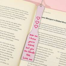 不锈钢白鹅书签，印有“乖女孩”励志语录，是送给女性的理想礼物。 - 均碼 - 查看 7