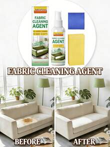 Jakehoe 布艺沙发干洗剂，纺织品窗帘地毯家用去污剂，日常家居清洁液 - 液體 - 查看 1