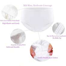 5条/包孕妇及产后一次性内裤，旅行及商务出行专用无菌内裤，户外一次性短裤，女士一次性内裤，女士户外旅行内裤，经期及产后用品 - 旅行配件，每条独立包装 - 查看 5