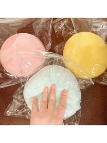 大型慢回弹挤压玩具，PVC材质感官玩具，减压毛绒球，OPP包装礼品，压力球，手指玩具，成人保湿新奇减压玩具，生日礼物，派对装饰，礼盒 - 彩色 - 查看 5