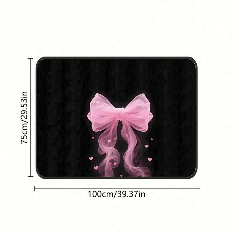 1 件加厚趣味表情印花汽车后备箱垫，防水防尘，易于清洁，适用于 SUV、轿车、卡车，有效保护后备箱。 - 100cm*75cm - 查看 7