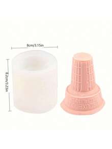 Ice Cream Cone DIY Handmade Aromatherapy Plaster Multi-Functional Silicone Mold - Ice Cream - View 3