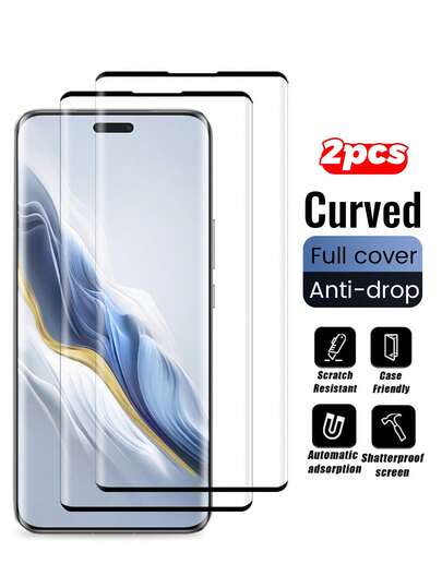 1 pieza Protector de pantalla para Galaxy S20/S21 Plus/S22/S22 Plus/S23/S23 Plus/S24/S24 Plus/S24 Ultra/S25/S25 Plus/S25 Ultra/S26 Ultra/S26/S26 Plus/S8/S9+/S10, cobertura completa curva, sin burbujas, alta definición, transparente