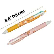 Bolígrafos de 4 colores retráctiles, 12 piezas de bolígrafos de capibara para escuela, hogar y oficina - Multicolor - Ver 5