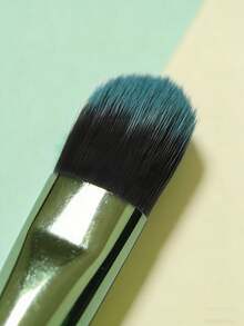 2pcs/1pc Green Handle Eyeshadow Brush Premium Synthetic Bristles Professional Eye Makeup Brush For Eyeshadow Blending & Precision Application - Beauty Tool - Multicolor - View 4