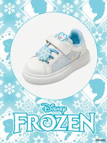 Disney 冰雪奇缘官方授权联名款 | 一系列儿童运动鞋，包括艾莎公主运动鞋、安娜公主运动鞋和阿伦黛尔公主运动鞋，适合日常假日运动和户外穿着。舒适防滑、耐磨透气，呵护双脚。（儿童运动鞋、童鞋、女童鞋） - 淺藍色 - 查看 2