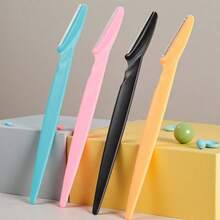 10 piezas Recortador de cejas de acero inoxidable - Herramienta multifuncional de arreglo corporal, cuchillas afiladas, recorte fácil, sin accesorios, sin embalaje - Entrega aleatoria - Ver 7