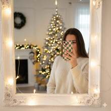 Pink & Green Plaid Retro Grid Minimalist Art Phone Case For IPhone 17 16 15 14 13 12 11 Pro Max - Pink - View 2