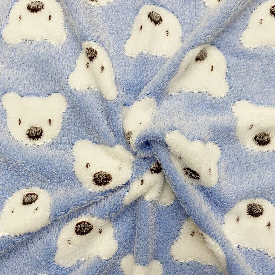 1 件宠物毯，卡通图案，适合小型、中型、大型犬猫，可机洗