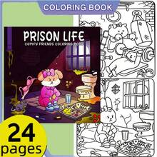 1 Libro para colorear de Amigos Sanadores 24 hojas (Papel grueso de 120 g/m²) Edición de lujo mejorada (Adecuado para regalos de Pascua, Acción de Gracias, Navidad, Año Nuevo y Día de San Valentín) - Una pieza - Ver 8