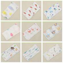 10 Gauze Square Towels, 100% Pure Cotton, Soft And Comfortable, Suitable For Bathing. - 10pcs - View 5