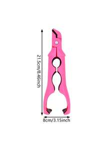 1pc 3-In-1 Heat Resistant Bowl Clip, Made Of Heat Resistant Material With Non-Slip Heat Resistant Handle Design, Can Prevent Scalding, Can Be Used As Bowl Clip, Plate Clip And Bottle Opener, Essential Kitchen Tool - Multicolor - View 4