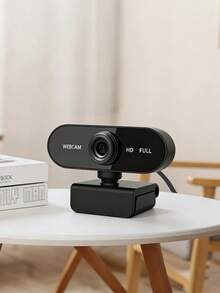 1080P全高清网络摄像头，带麦克风，USB即插即用电脑摄像头，可调节底座，适用于台式机/笔记本电脑，支持视频通话 - 黑色 - 查看 13