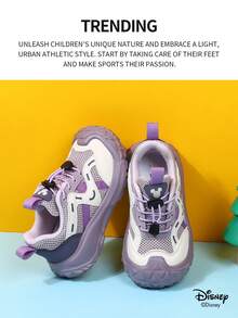 Disney Sản phẩm hợp tác chính thức với Mickey Mouse | Một đôi giày thể thao trẻ em, phù hợp cho sinh hoạt hàng ngày, lễ hội, thể thao và hoạt động ngoài trời. Giày ôm sát chân, chống trơn trượt, chống mài mòn và thoáng khí (Giày thể thao bé trai, giày ván trượt bé trai, giày thể thao trẻ em, giày thể thao bé gái, giày ván trượt bé gái) - Màu tím - Xem 2
