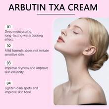 Hydrating Face Cream For Daily Skin Care, Soothing Moisturizer With Glycerin & Arbutin, Moisturizing Brightening Repair Cream Long-Lasting Hydrating Gentle Portable Design With Elastin Essence Skin Care, Suitable For Daily Use On Most Skin Types, Mother's Day Gifts, Father's Day Gifts, Skin Care Gifts - 肌膚保濕霜 - 查看 5