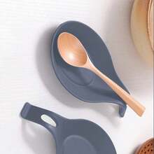 2 Giá đỡ muỗng cách nhiệt dễ vệ sinh, dùng trong nhà bếp, quà Giáng sinh, quà tặng tựu trường - Nhiều màu - Xem 9