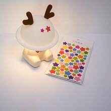 High Quality Kawaii LED Night Lamp Rechargeable Silicone Nightlight With Cartoon Design Cute Animal Night Light - 彩色 - 查看 7