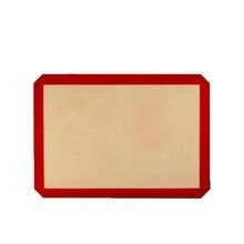 2 Pieces Silicone Baking Mat Non-Stick Canvas Baking Sheet Baking Mat (40 X 30 Cm) - Multicolor - View 8